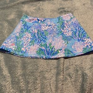 Lilly Pulitzer Girls Skort size S 4/5